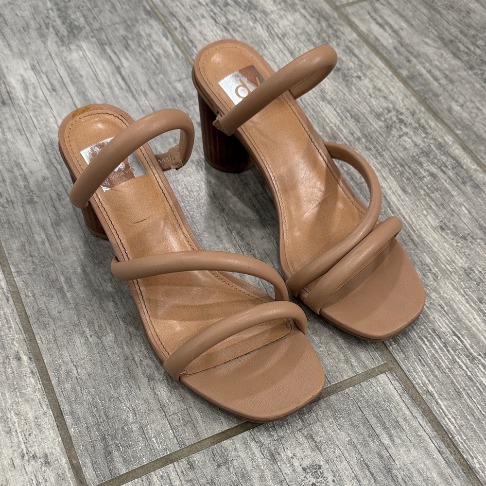 Dolce vita Elegant Tan Strappy Heels